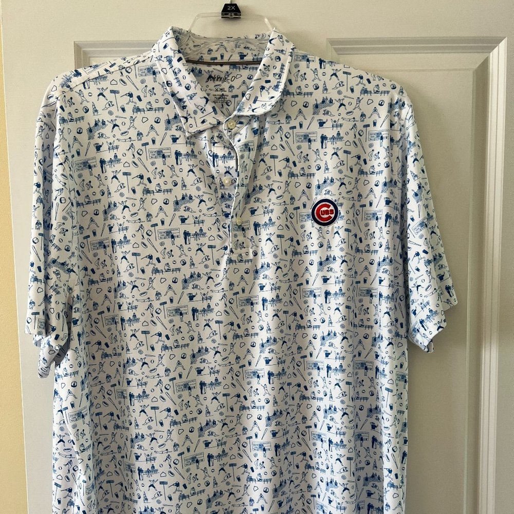 johnnie-O Take Me Out to the Ballgame Men's Polo Shirt